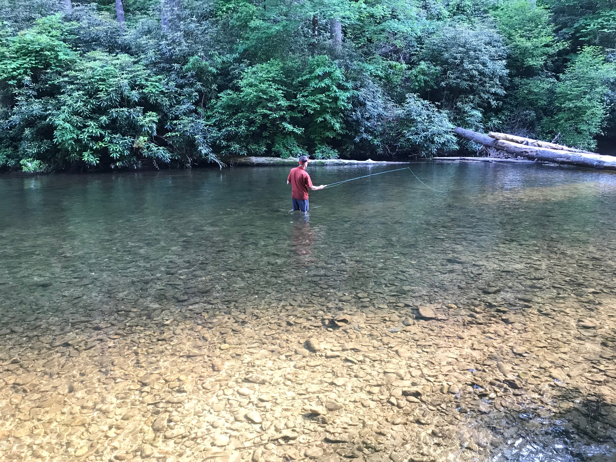Brace fishing