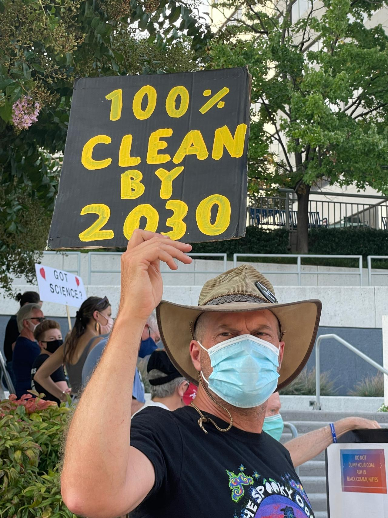 TVA protest